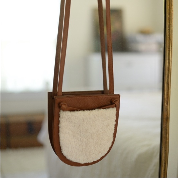 Madewell Knot Crossbody Bag in Shearling - Picture 4 of 8